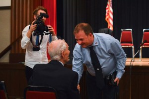 Knut at NHM with Age and Martin