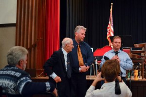Knut at NHM with Bruce, Age, Martin, Kent